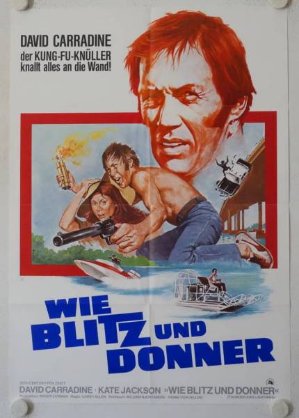 Thunder and Lightning original release german movie poster